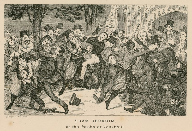 Sham Ibrahim或伦敦Vauxhall Gardens的Pacha 作者 英语学校