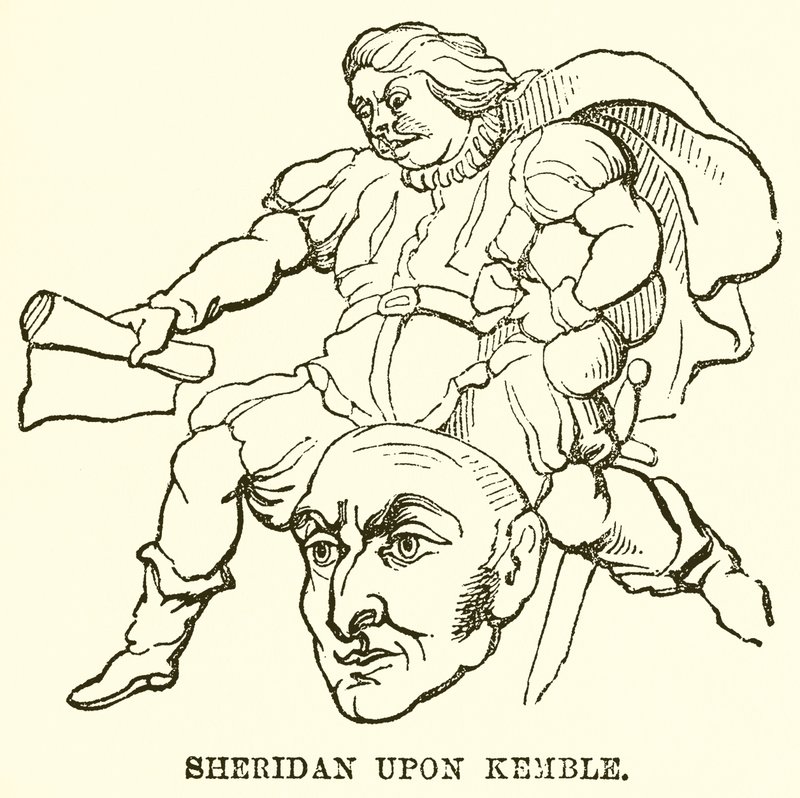 Sheridan在Kemble 作者 英语学校