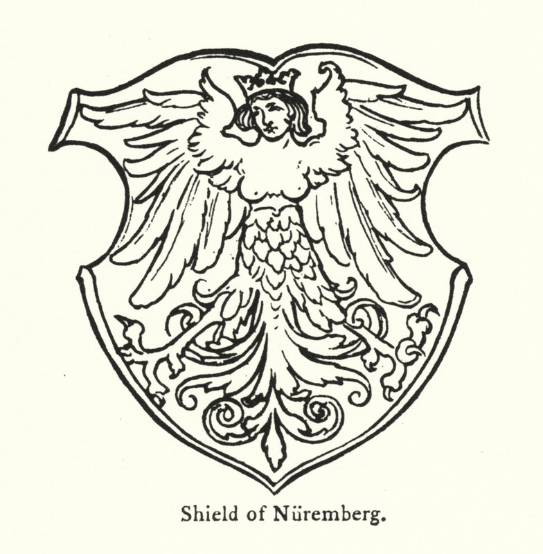Shield of Nuremberg (engraving) 作者 英语学校