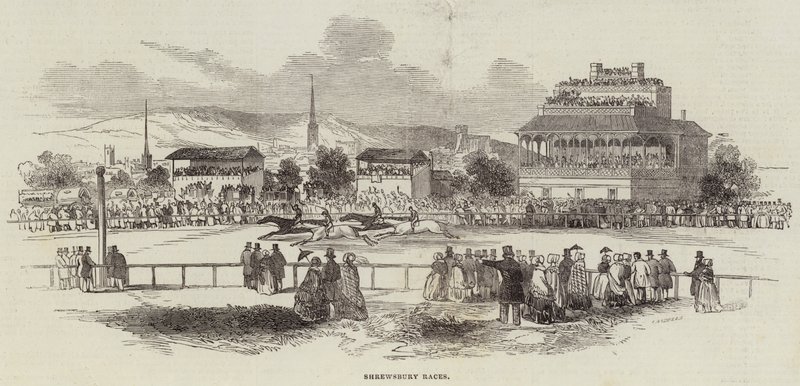 Shrewsbury Races (engraving) 作者 英语学校