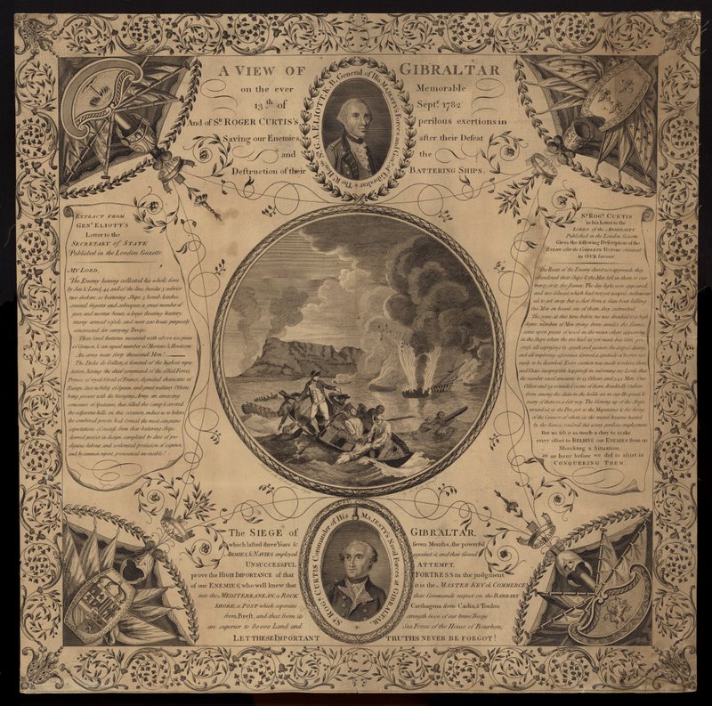 围攻直布罗陀，1779-1783 作者 英语学校