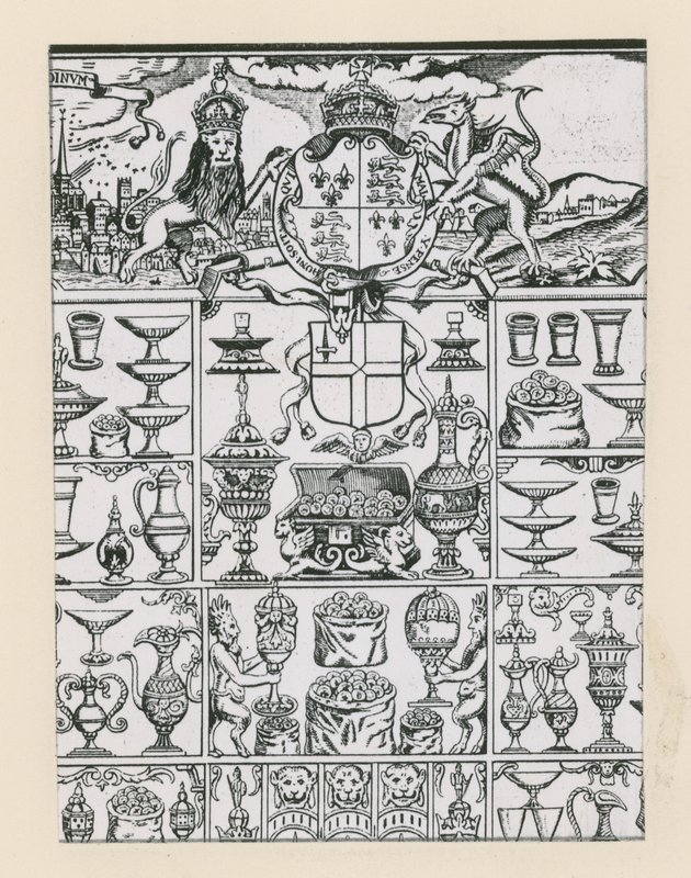 银盘计划作为1569年彩票的奖品 作者 英语学校
