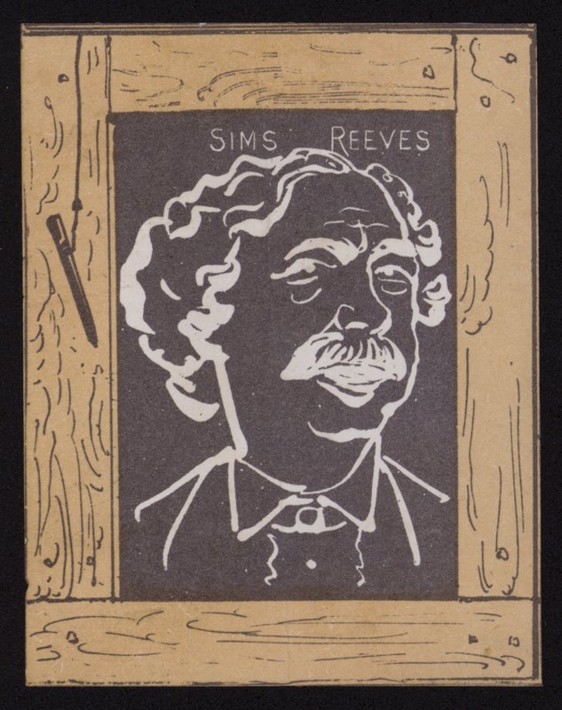 Sims Reeves，英国歌剧歌手 作者 英语学校
