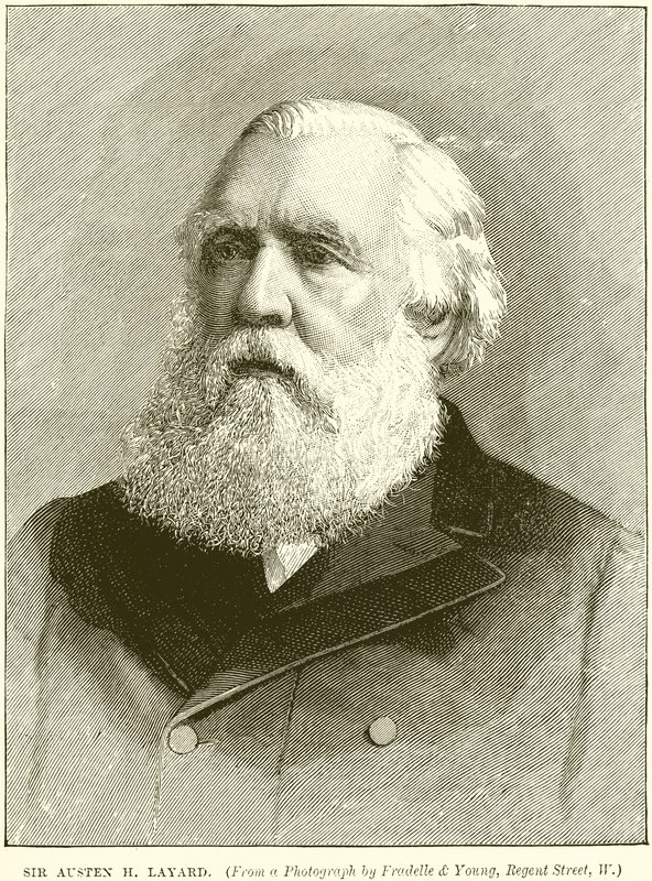 Austen H. Layard爵士 作者 英语学校