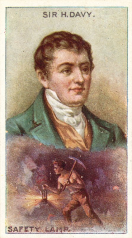 Humphry Davy爵士，安全灯 作者 英语学校