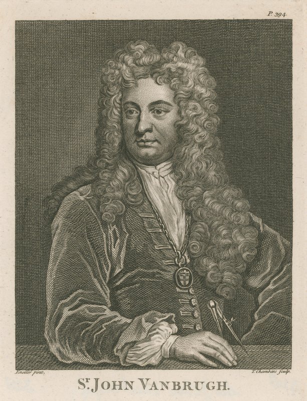 John Vanbrugh爵士，建筑师兼剧作家 作者 英语学校