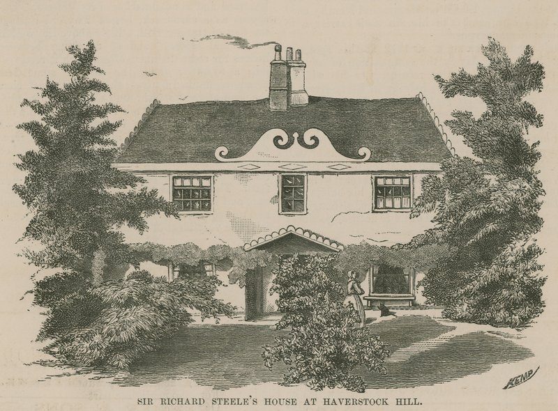 Sir Steeles Cottage爵士，Haverstock Hill 作者 英语学校