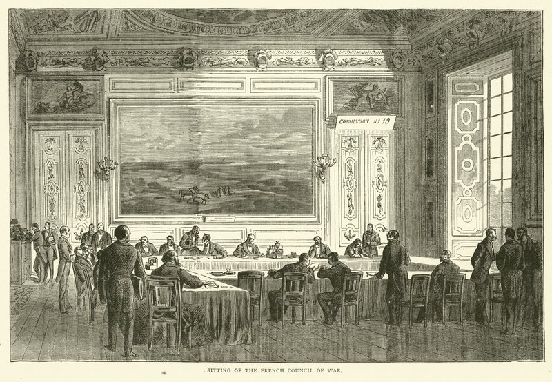 1871年1月，法国战争委员会成立 作者 英语学校