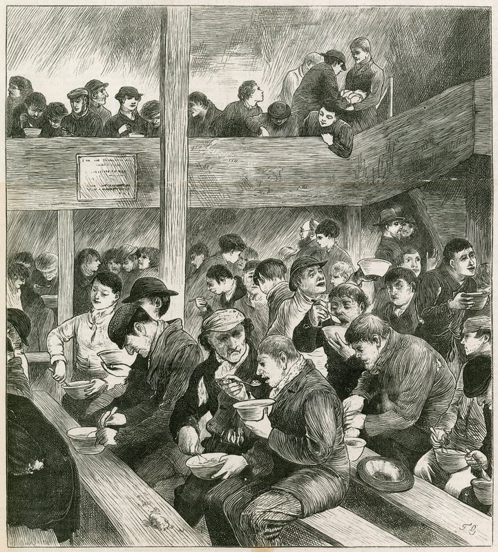 素描在Ned Wrights Thieves Supper 作者 英语学校
