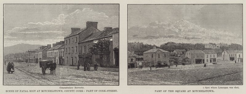 Mitchelstown 的草图（雕刻） 作者 英语学校