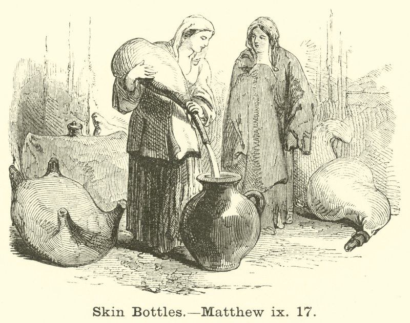 Skin Bottle，Matthew，ix，17 作者 英语学校