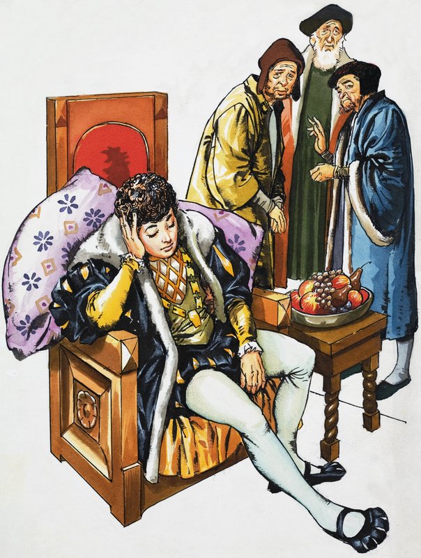 王位的睡觉的男孩 作者 英语学校