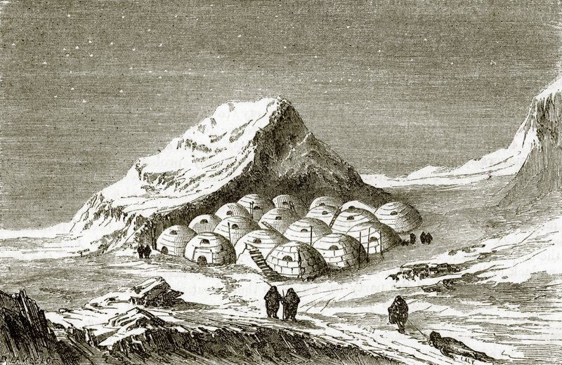 Esquimaux的雪屋 作者 英语学校