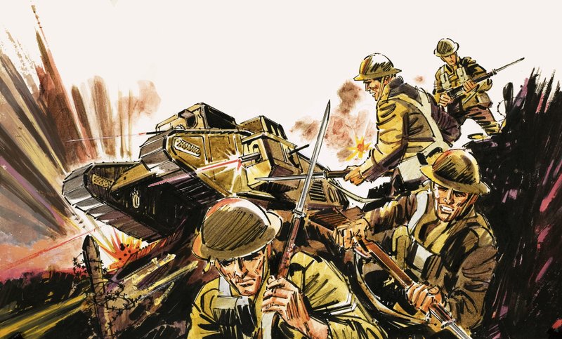 士兵和坦克 作者 英语学校