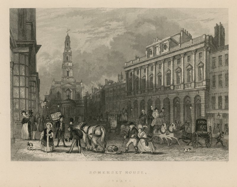 Somerset House，斯特兰德 作者 英语学校