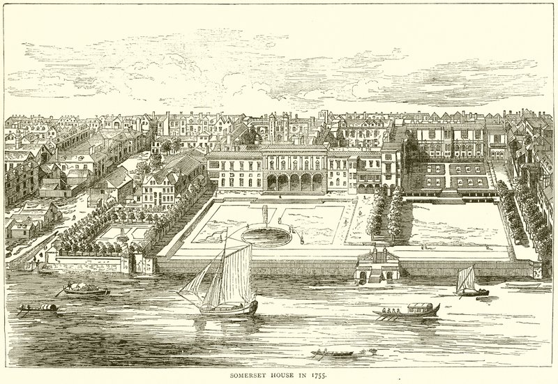 萨默塞特宫在1755年 作者 英语学校