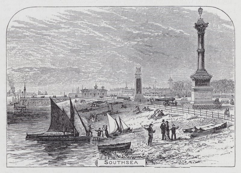 Southsea (engraving) 作者 英语学校