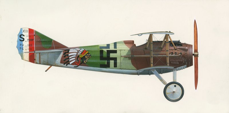 Spad S XIII 作者 英语学校