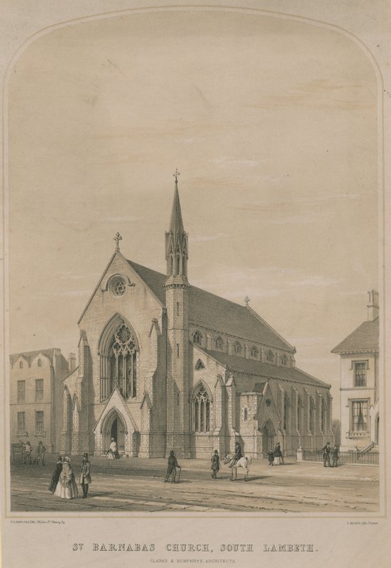 St Barnabas教堂，南兰贝斯 作者 英语学校