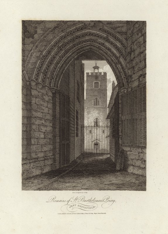 St. Bartholomews修道院，伦敦 作者 英语学校