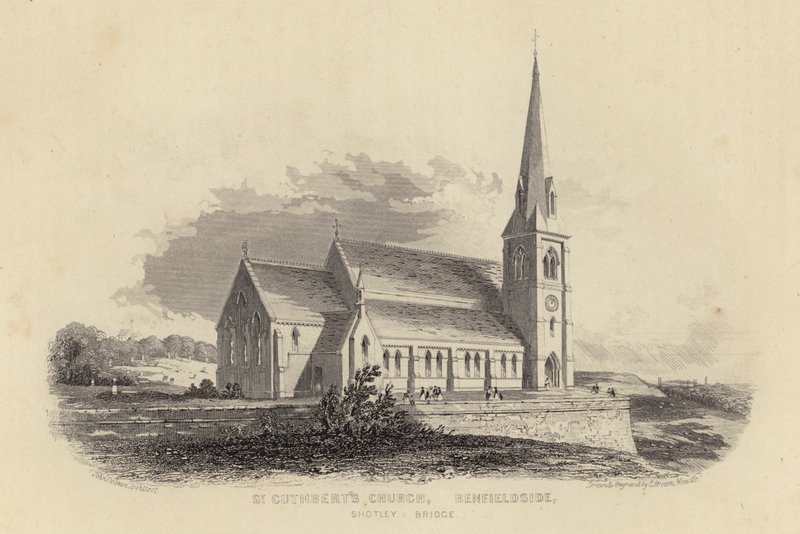 St Cuthbert教堂，Shotley桥，Benfieldside，达勒姆 作者 英语学校