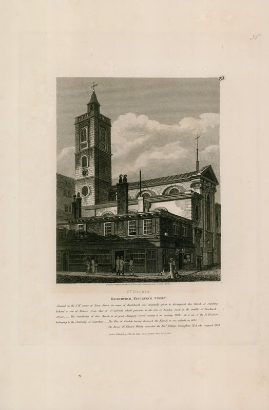 St Dionis，Backchurch，Fenchurch Street 作者 英语学校
