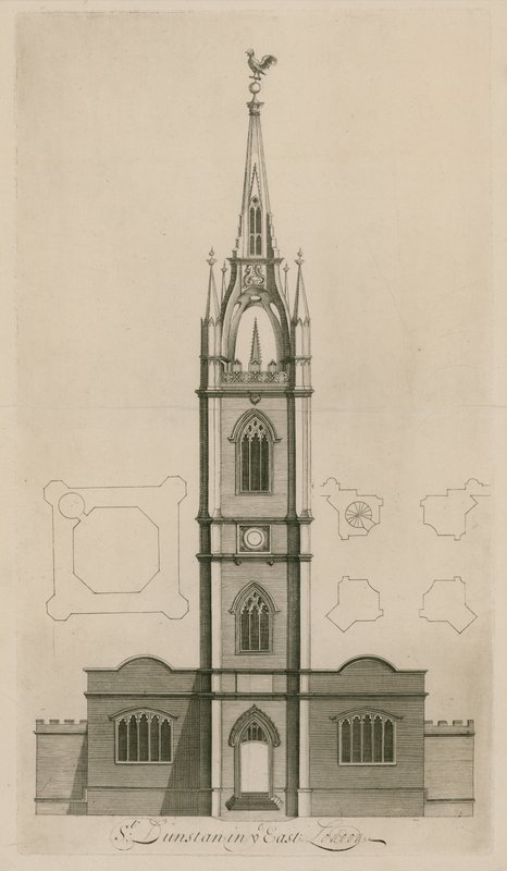 St Dunstan在东部，伦敦 作者 英语学校