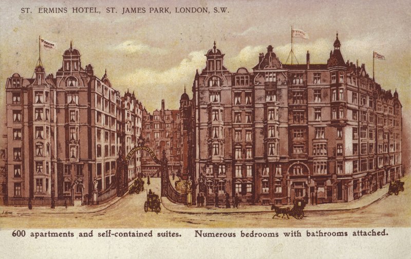 St Ermins Hotel，St James Park，伦敦，西南 作者 英语学校