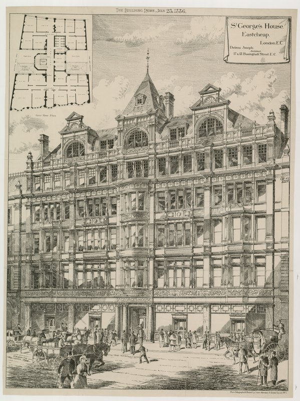 St Georges House，Eastcheap，伦敦 作者 英语学校