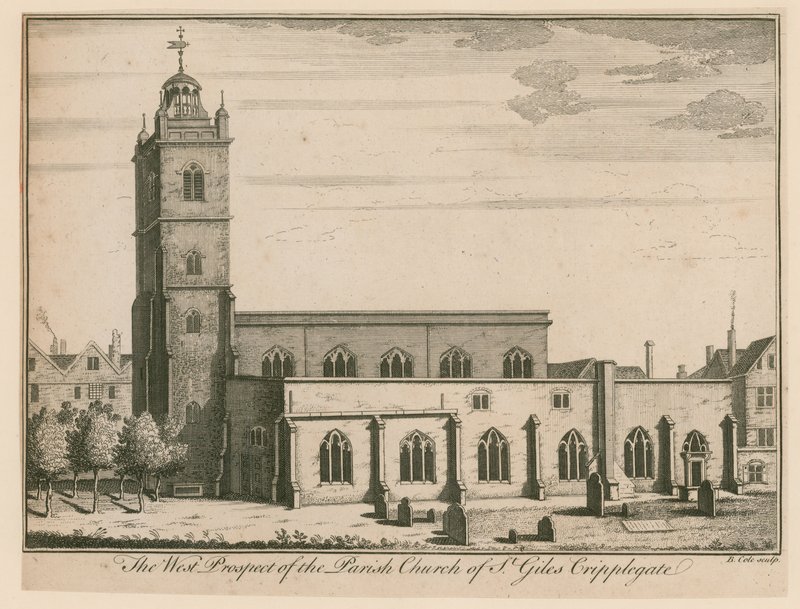 St Giles，Cripplegate，伦敦 作者 英语学校