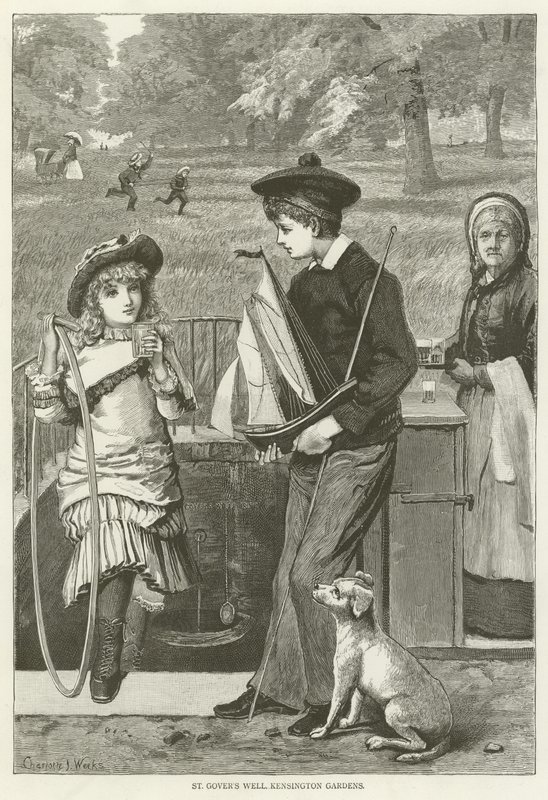 St Govers Well，肯辛顿花园 作者 英语学校