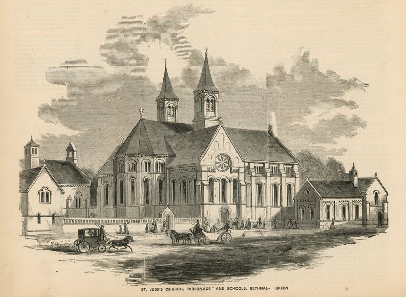Bethnal Green的圣犹大教堂 作者 英语学校