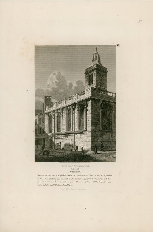 St Mary Magdalen，与伦敦Knightrider街的St Gregory联合 作者 英语学校