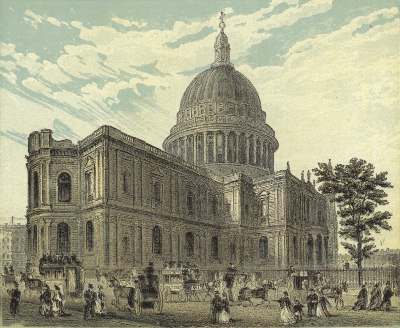 St Pauls大教堂，东北视图 作者 英语学校