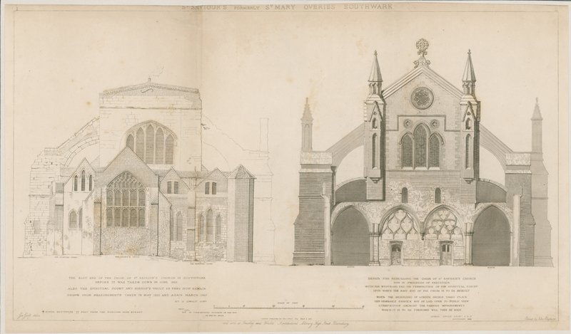 St Saviors教堂，以前圣玛丽Overies，Southwark 作者 英语学校