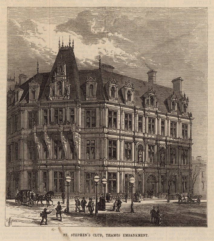 St Stephens Club，Thames Embankment 作者 英语学校
