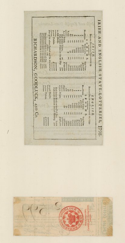 国家彩票，1798年 作者 英语学校