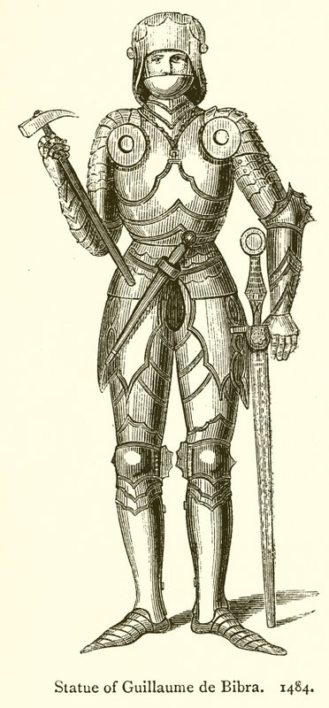 Guillaume de Bibra雕像。 1484 作者 英语学校
