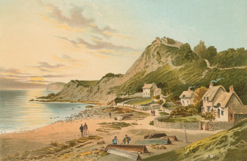 Steephill Cove，文特诺 - 怀特岛 作者 英语学校