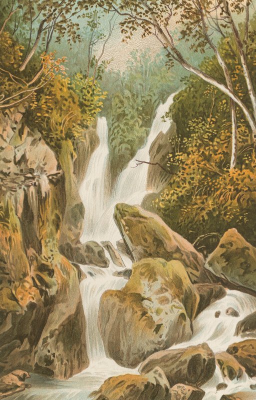 Stockgill Force  -  Ambleside 作者 英语学校