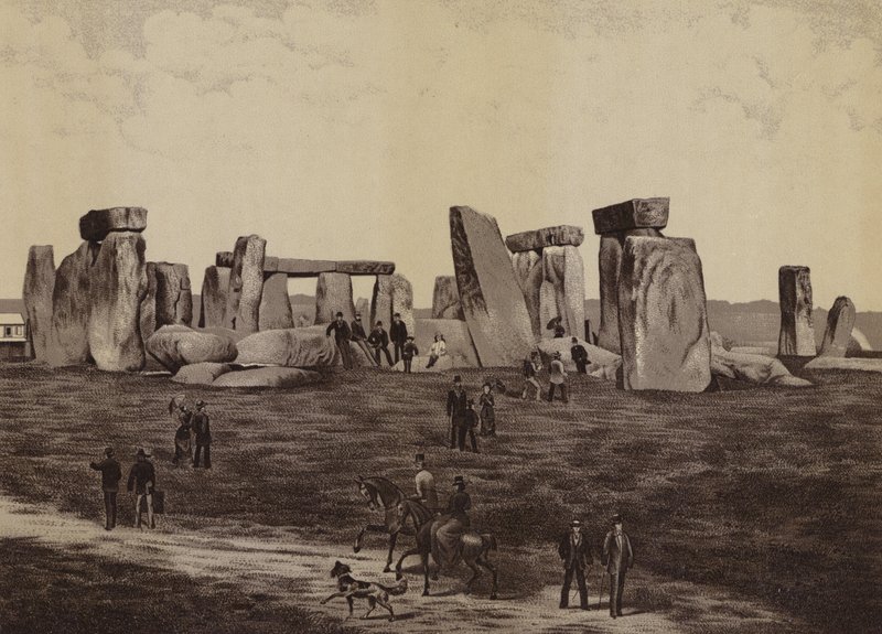 Stonehenge (litho) 作者 英语学校