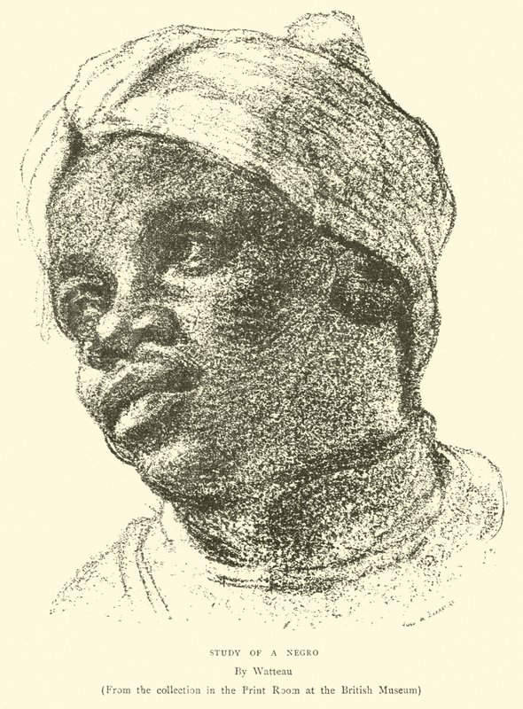 Study of a Negro (engraving) 作者 英语学校