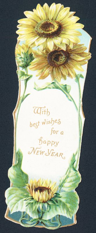 向日葵，新年车 作者 英语学校