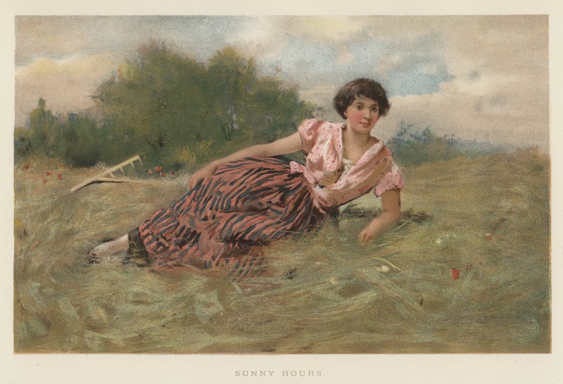 阳光灿烂的时光 (chromolitho) 作者 英语学校