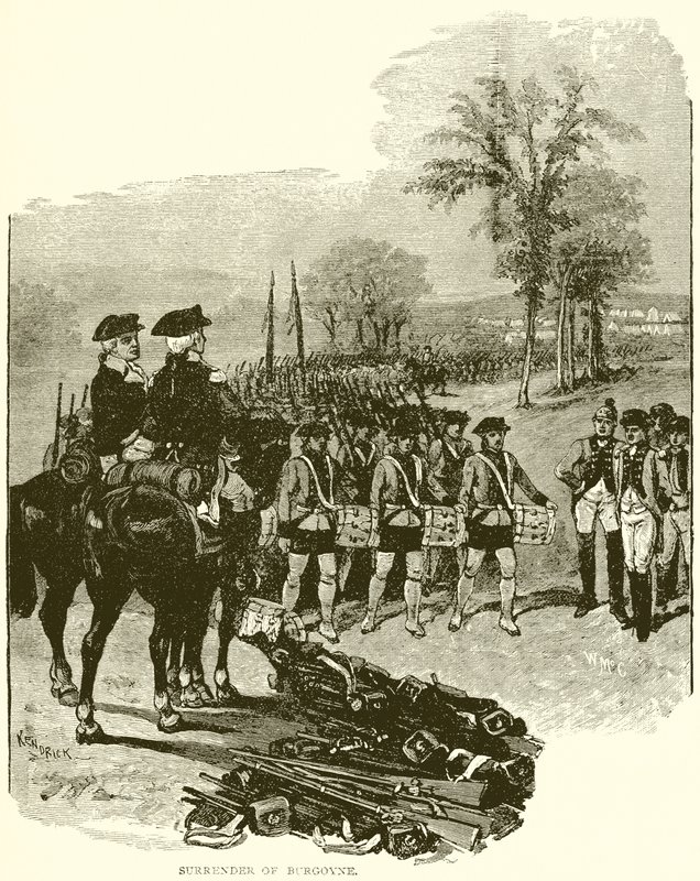 投降Burgoyne 作者 英语学校