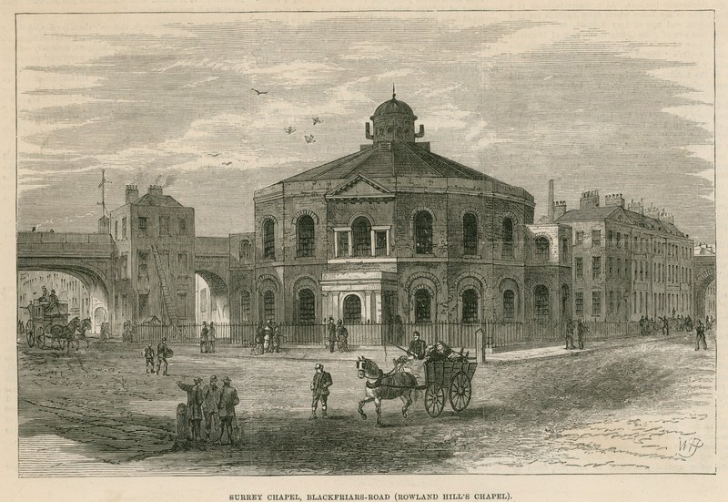 Surrey Chapel，Blackfriars Road，Southwark（罗兰山教堂） 作者 英语学校