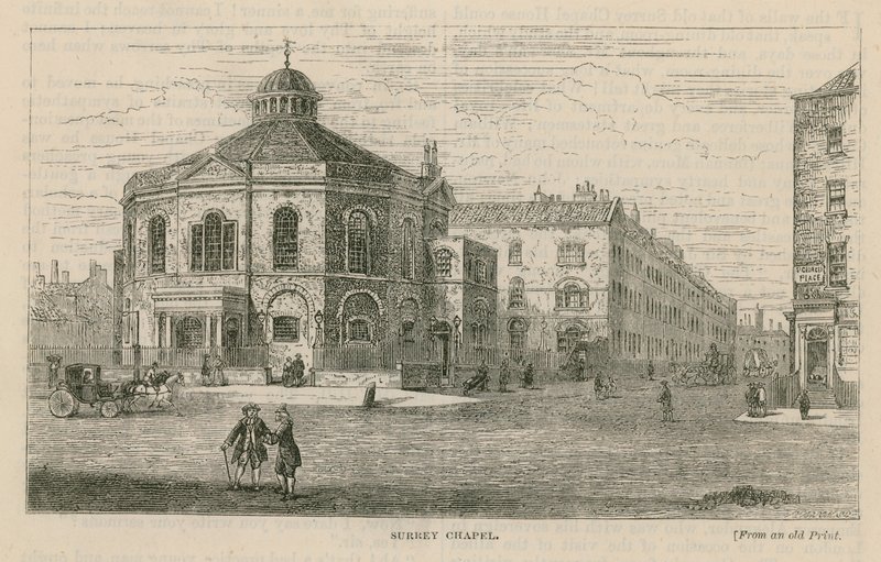 Surrey Chapel，Blackfriars Road，Southwark（罗兰山教堂） 作者 英语学校