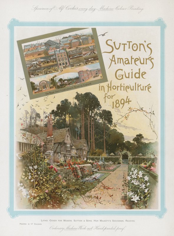 1894年Suttons业余爱好者指南 作者 英语学校