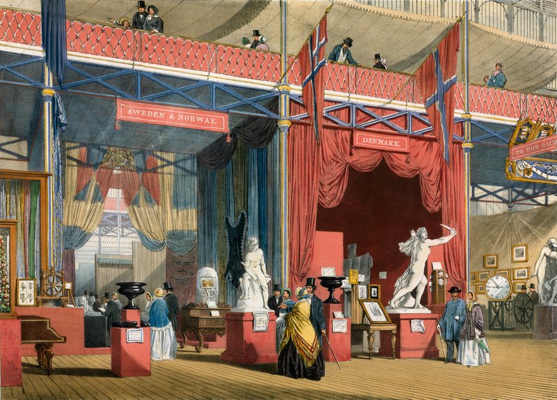 瑞典和丹麦，大展，1851年 作者 英语学校