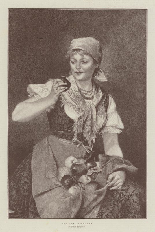 Sweet Apples (engraving) 作者 英语学校